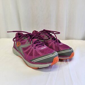 Pearl Izumi clip in  Women's Athletic Shoes in Purple and Orange